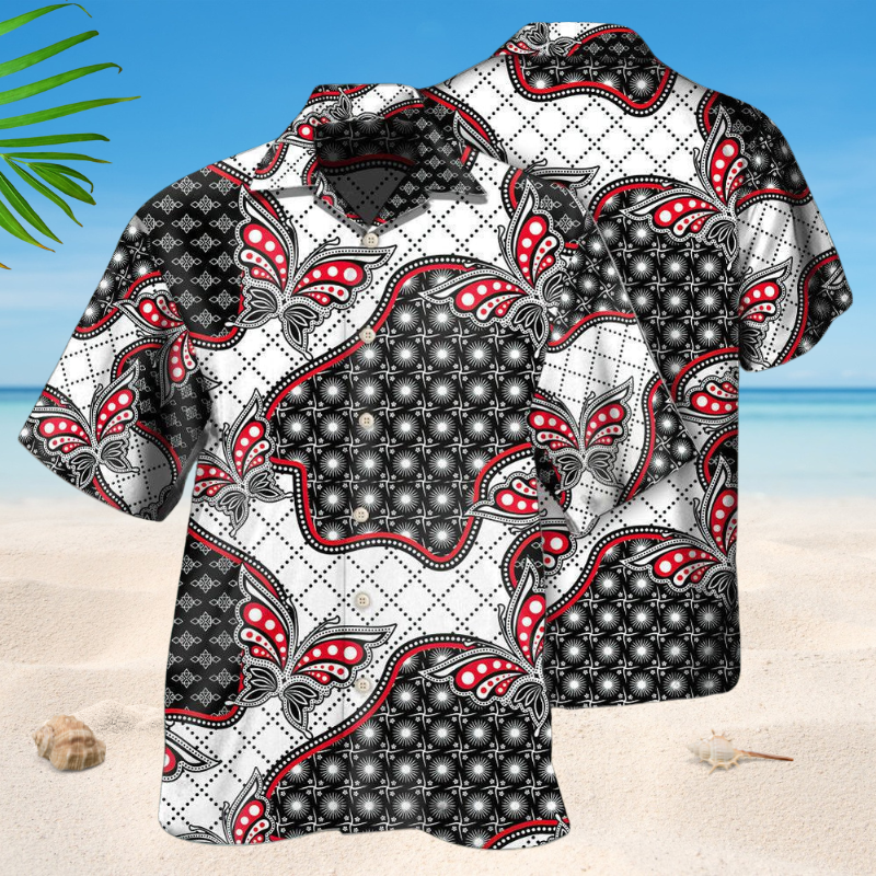 Luxury Butterfly Art Style – Hawaiian Shirt