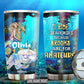 Mermaid Ride Seahorses Personalized 20 Oz Tumbler