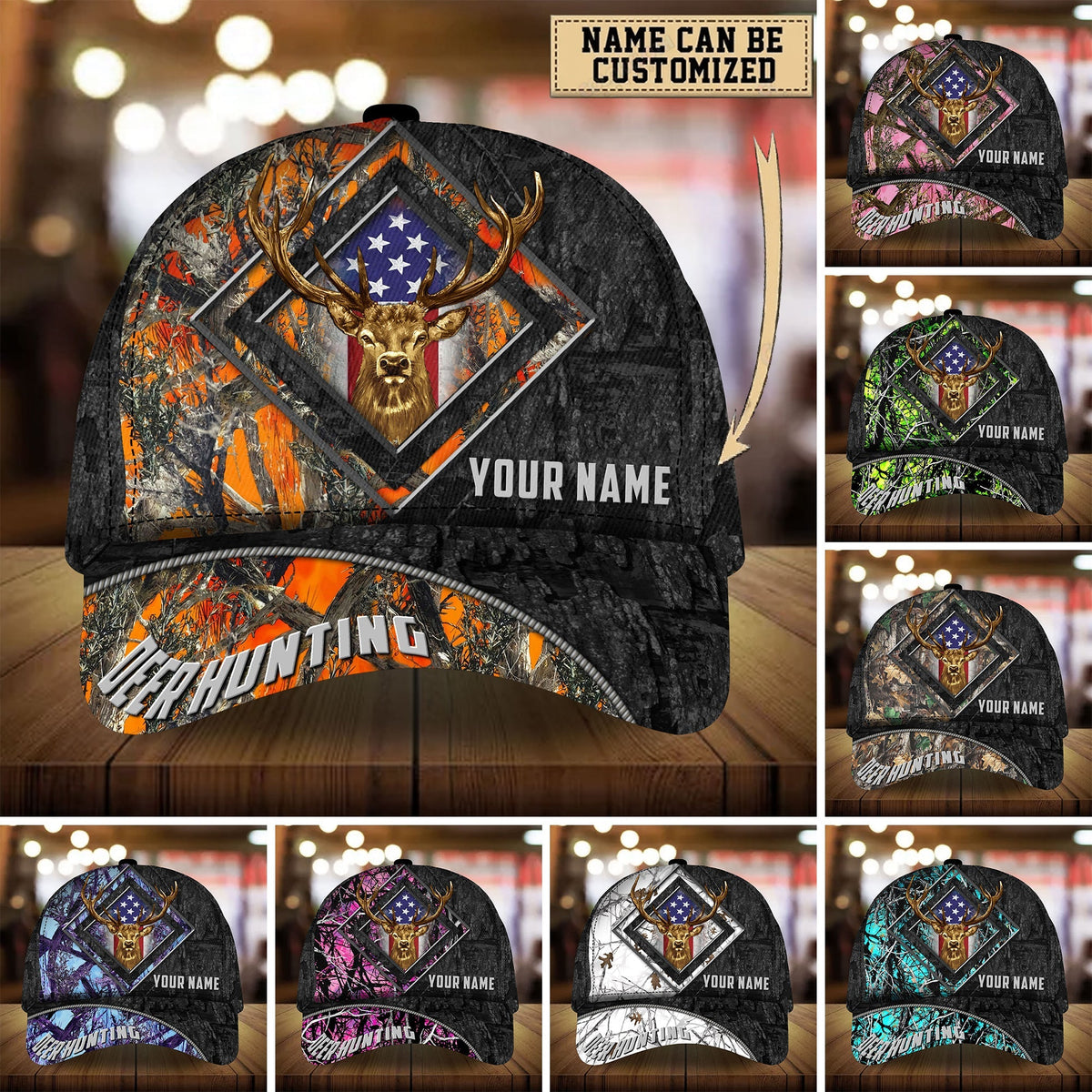 Best Deer Hunting Personalized – Classic Cap