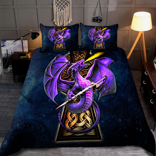 Dragon Fantasy Bedding Cover For Fantasy Bedroom Decor
