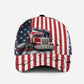 Custom Trucker American Flag Personalized Name – Classic Cap