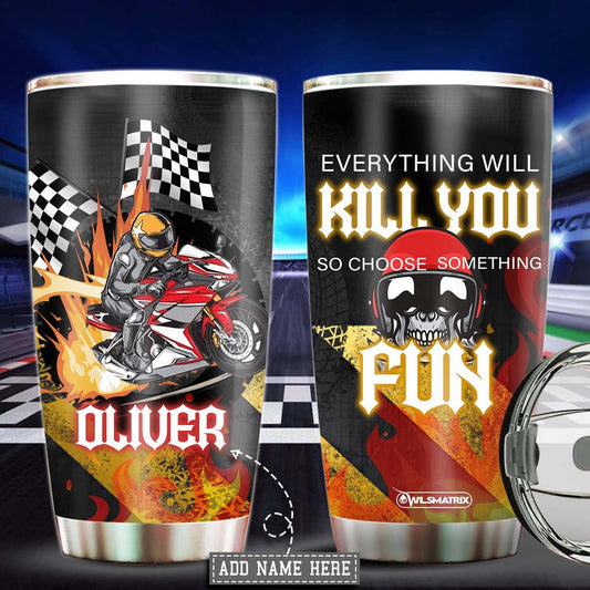 Motorsport Adventure Personalized 20 Oz Tumbler