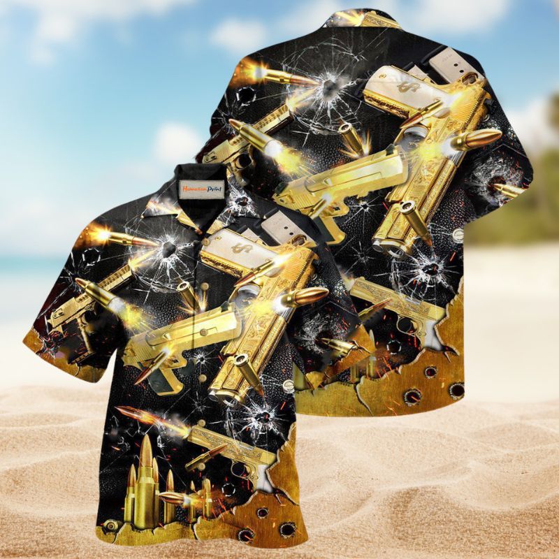 Made Like A Gun Goes Like A Bullet Edition – Hawaiian Shirt