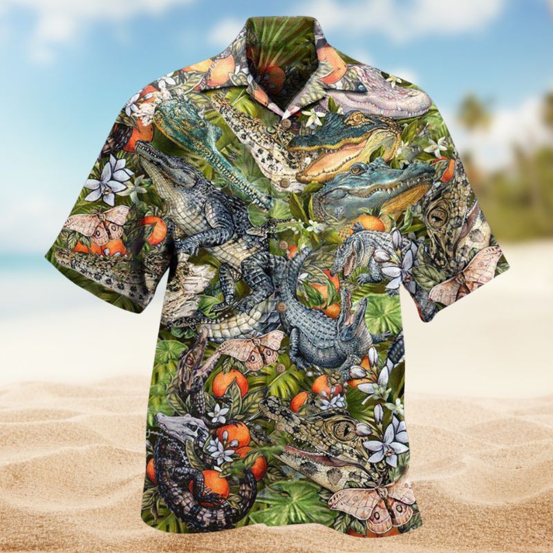 Make Friends With Alligators Edition – Hawaiian Shirt