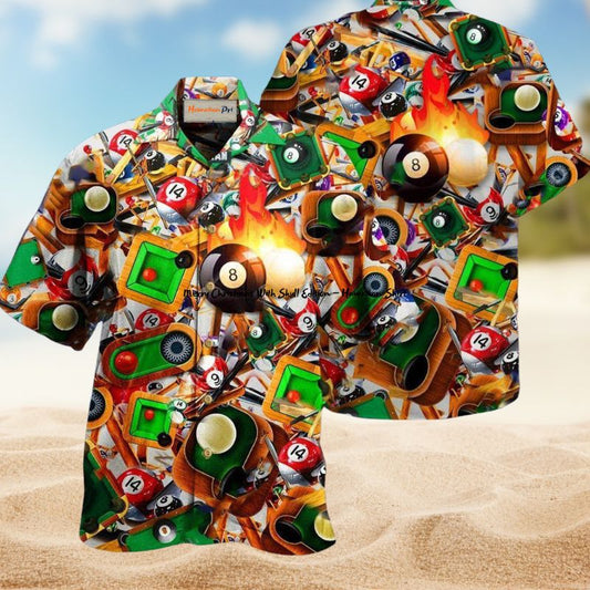 Make Your Own Luck Eight Ball Edition – Hawaiian Shirt