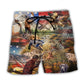 Mallard Duck Hunting Independence Day - Beach Short