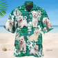 Maltese Dog Tropical Style – Hawaiian Shirt