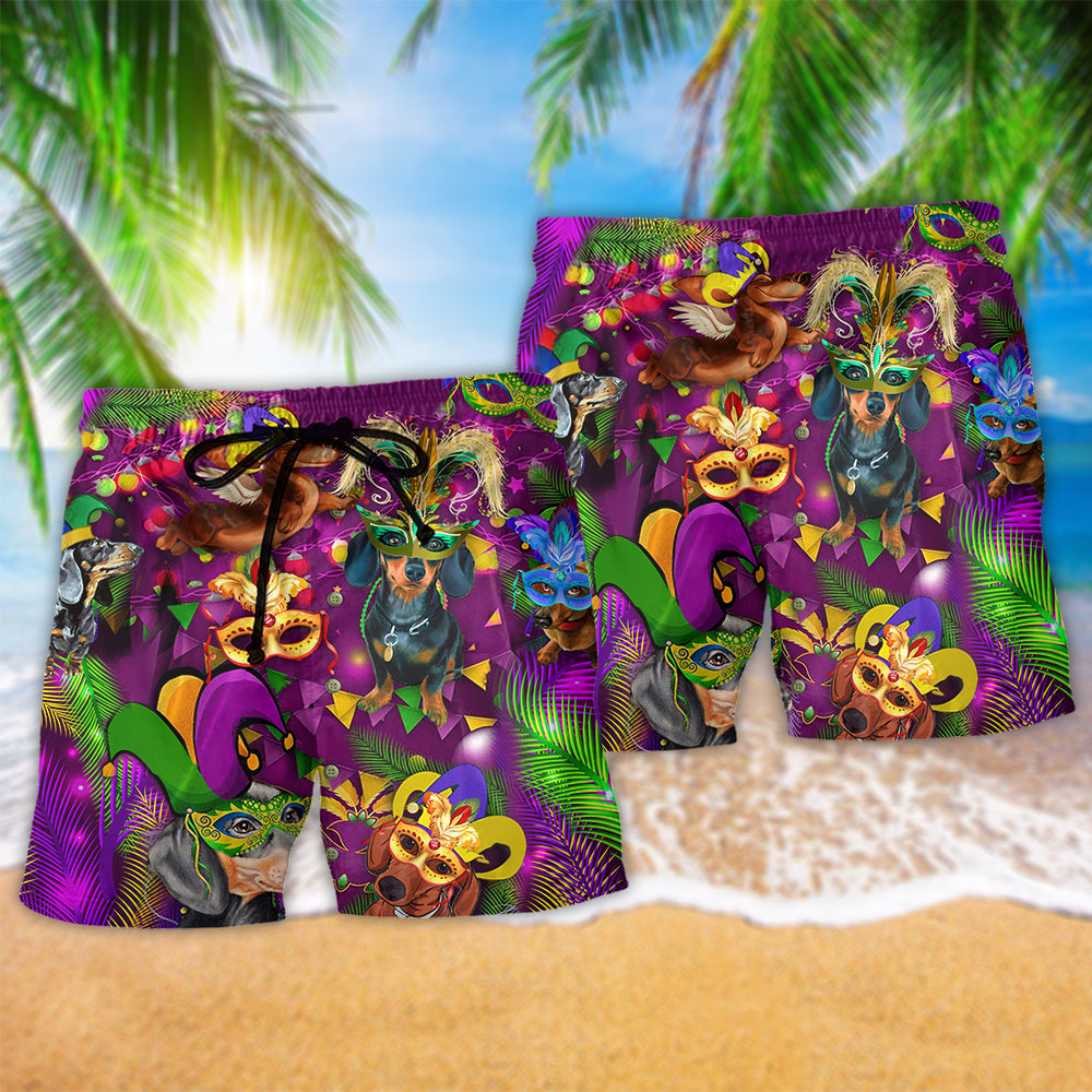 Mardi Gras Dogs Prom Royalty – Beach Short