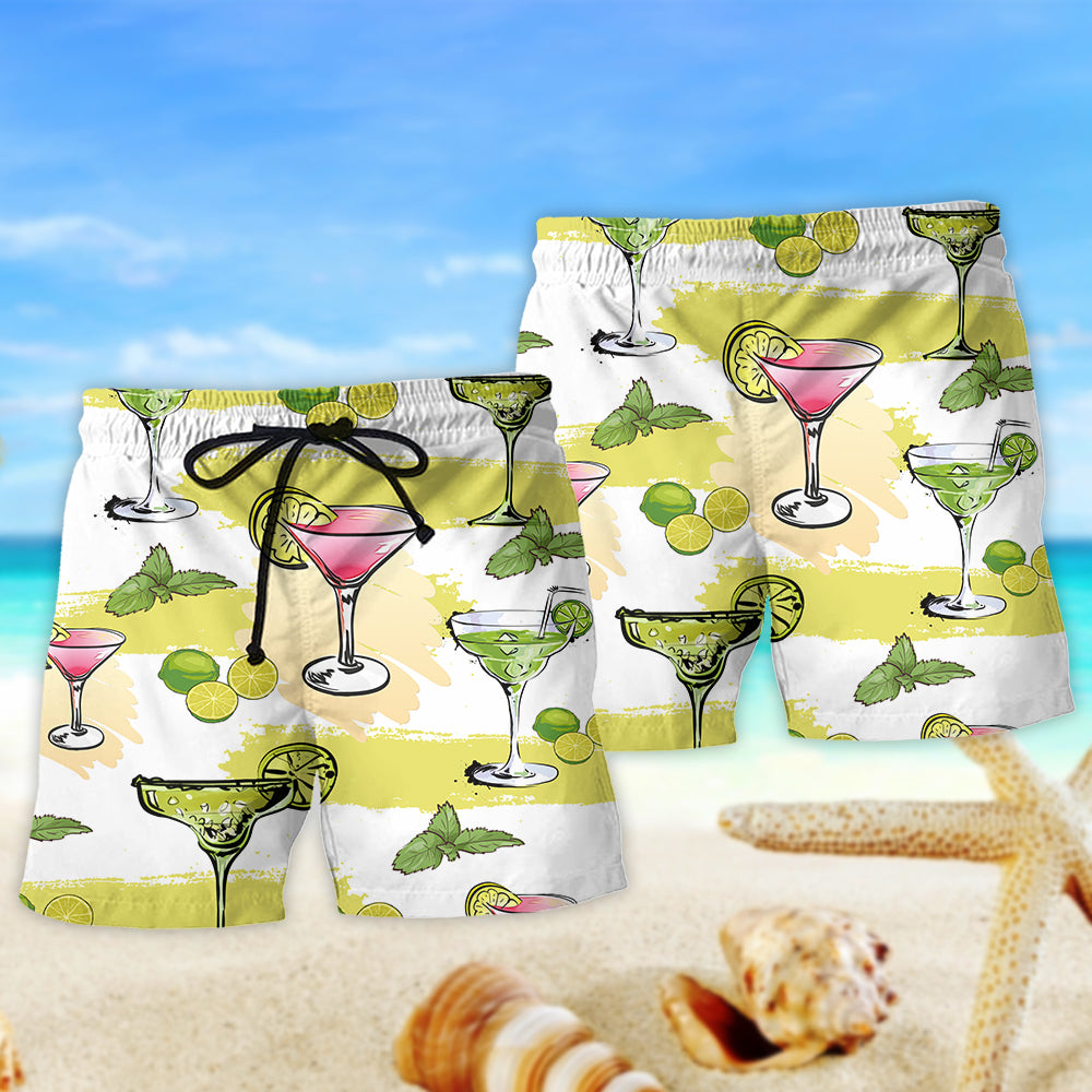 Margarita Cocktail Summer Party – Beach Short