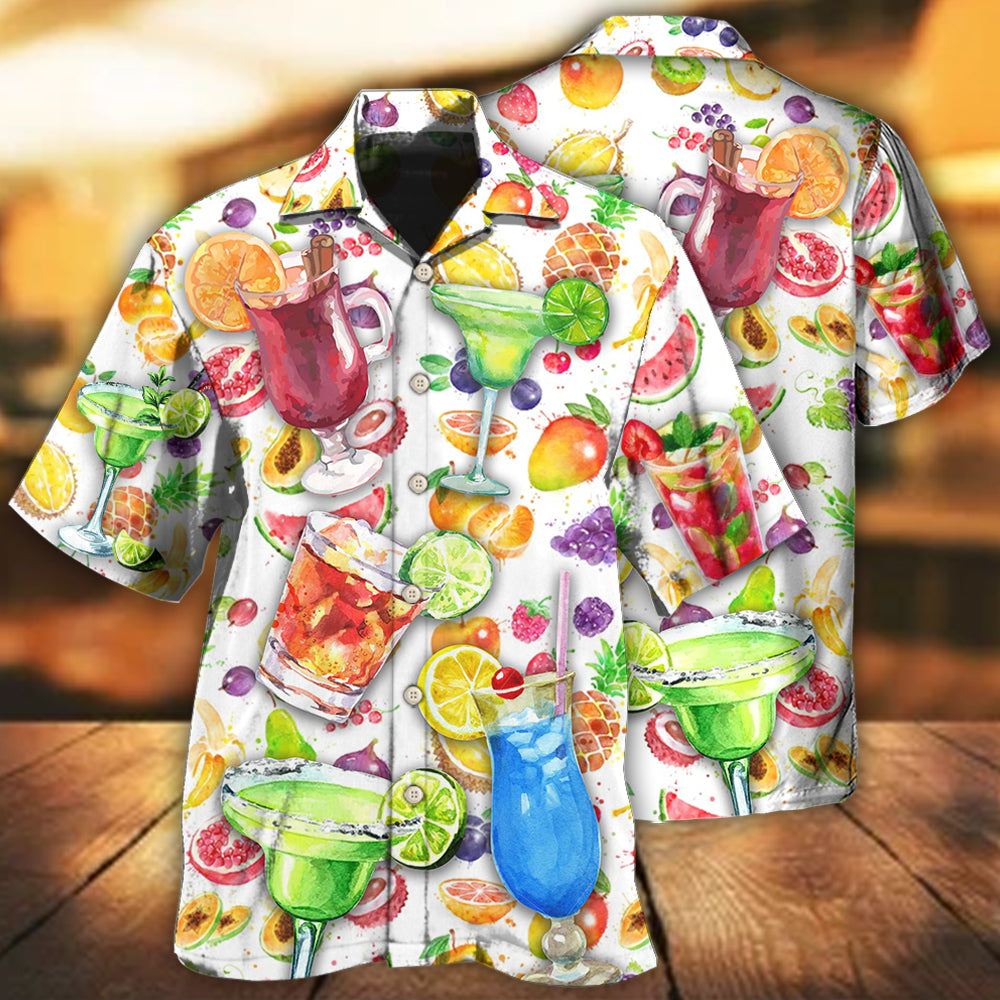 Cocktail Margarita Colorful Style – Hawaiian Shirt