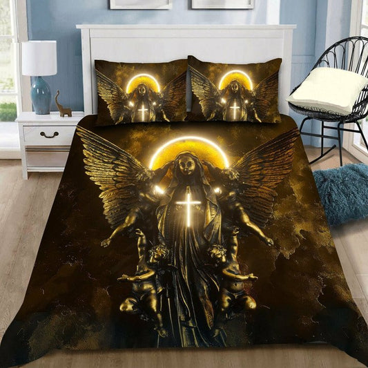 Maria Wing Cross Bedding Cover For Faith Bedroom Decor