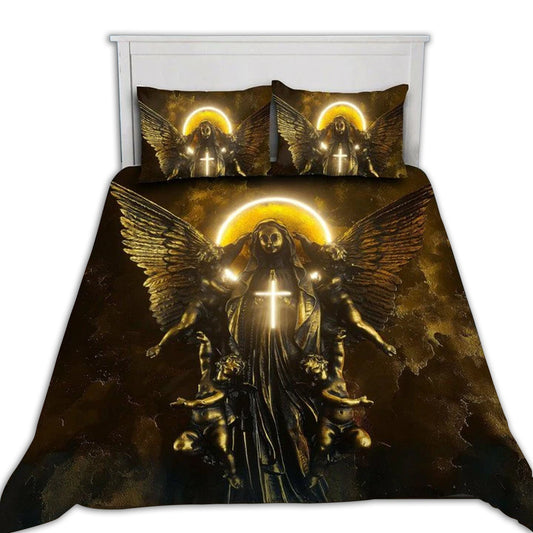 Maria Wing Cross Bedding Cover For Faith Bedroom Decor