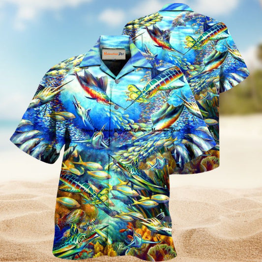 Marine Biology Swordfish Edition – Hawaiian Shirt