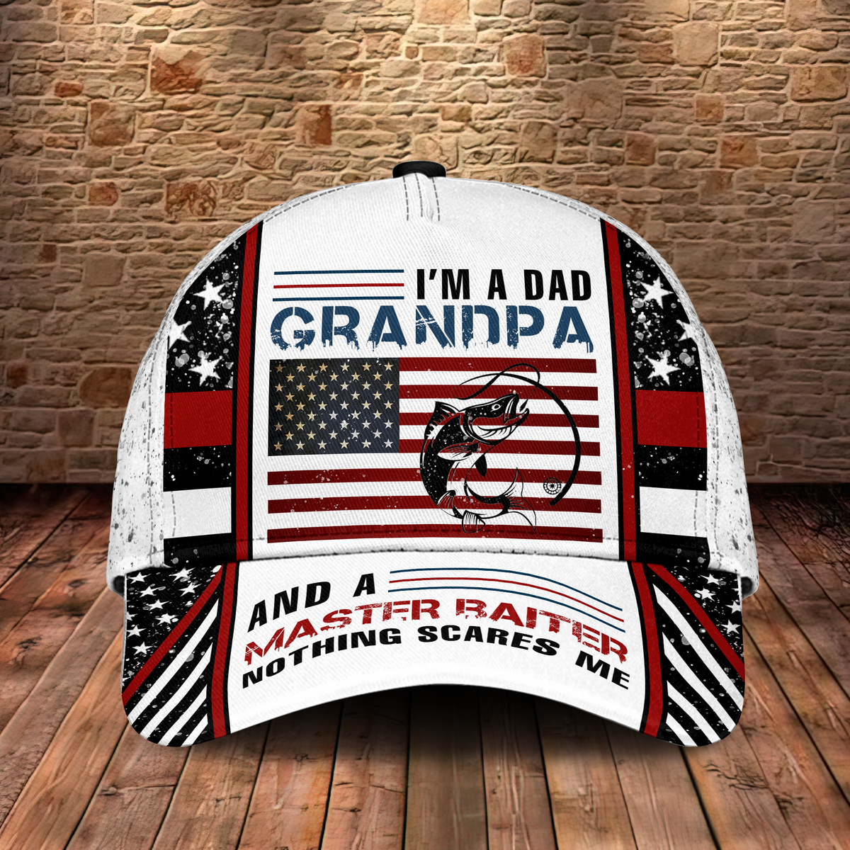 Master Baiter Nothing Scares Me Fishing – Classic Cap