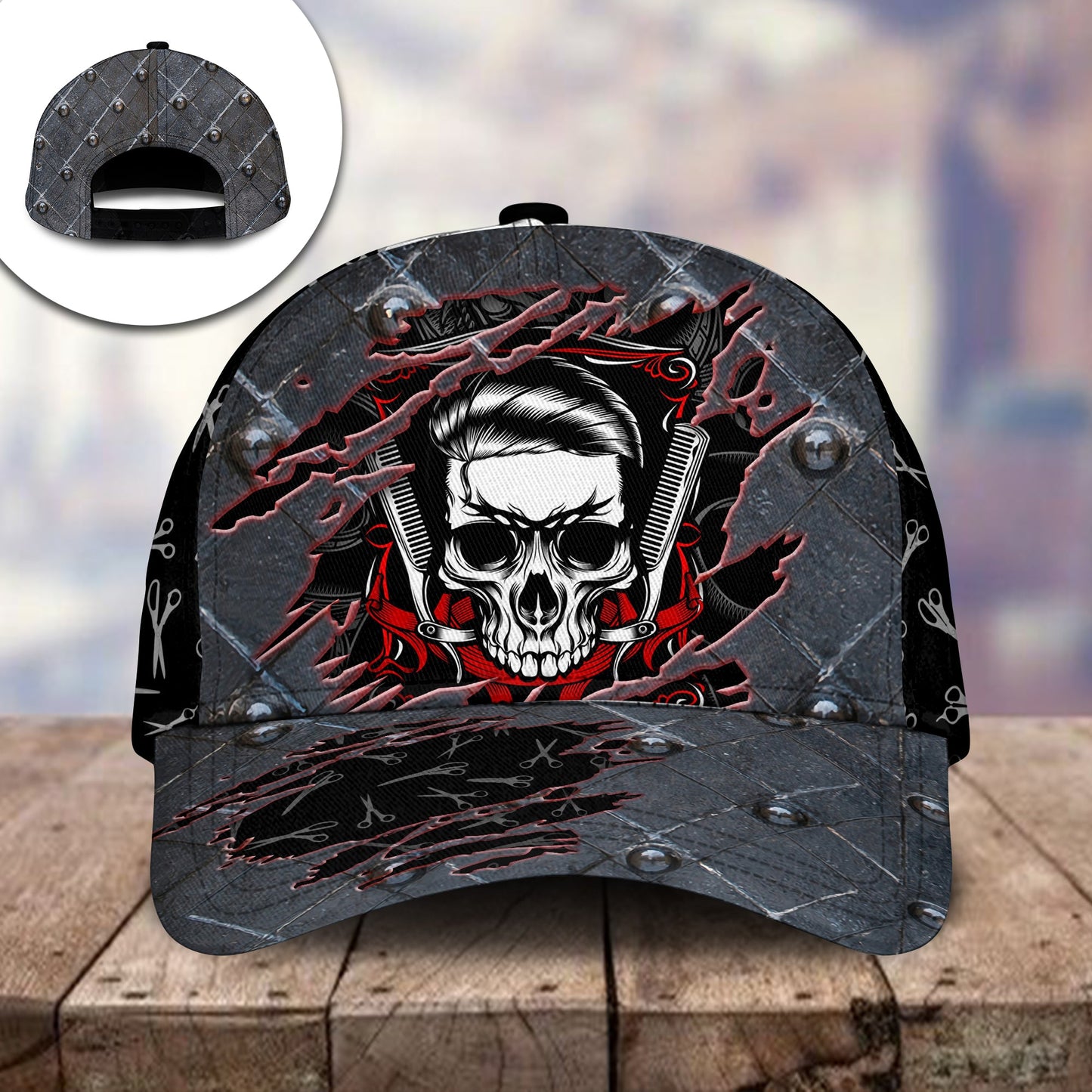 Master Barber Professional Style – Classic Cap