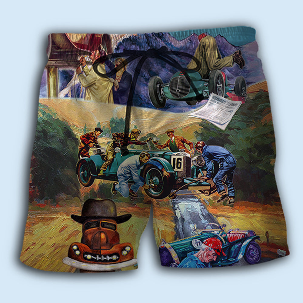 Mechanic Life Cool Graphic – Beach Short