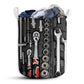 S: 17.72”x13.78” (45x35 cm) Mechanic Basic Style - Laundry Basket - Owls Matrix LTD