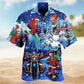 Merry Christmas With Skull Edition – Hawaiian Shirt