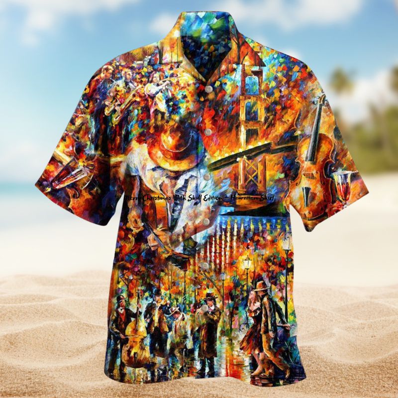 Melody Of Night Violin Art Edition – Hawaiian Shirt