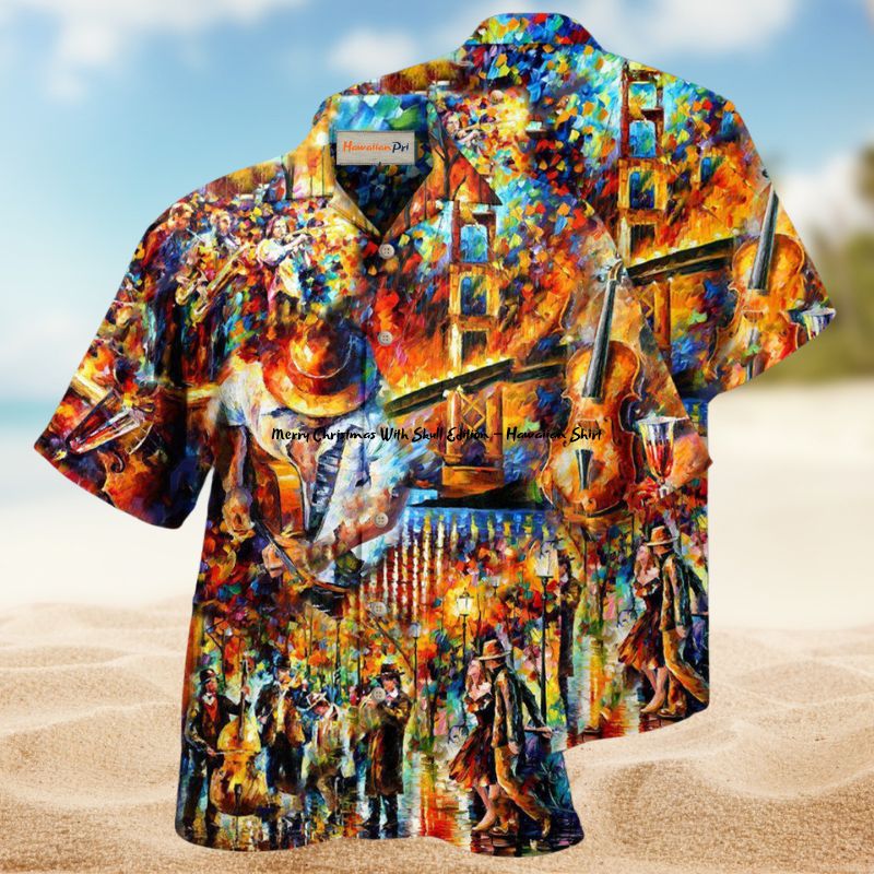 Melody Of Night Violin Art Edition – Hawaiian Shirt