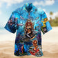 Mermaid Beautiful And Skull Limited Edition – Hawaiian Shirt