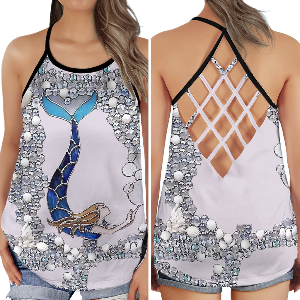 Mermaid Princess Sea Love Collection – Hollow Tank Top