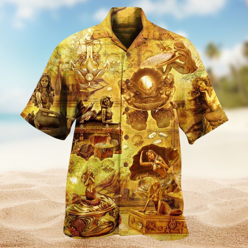 Mermaid Sea Treasure Edition – Hawaiian Shirt