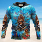 Mermaid Queen Blue Elegant Style - 3D Hoodie