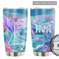 Mermaid Sassy Salty Personalized 20 Oz Tumbler