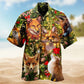 Merry Christmas Foxmas Edition – Hawaiian Shirt