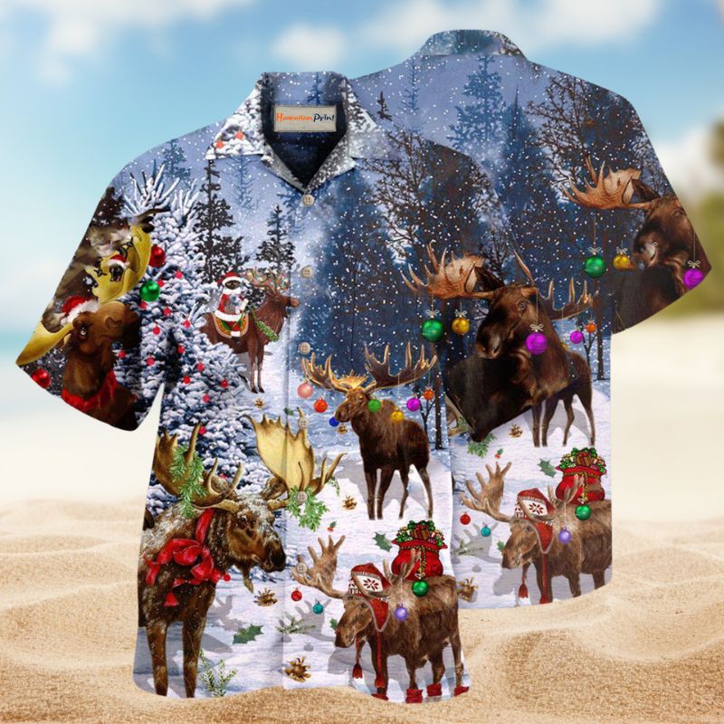 Merry Christmoose Edition – Hawaiian Shirt