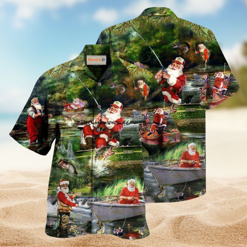 Merry Fishmas Happy New Reel Edition – Hawaiian Shirt