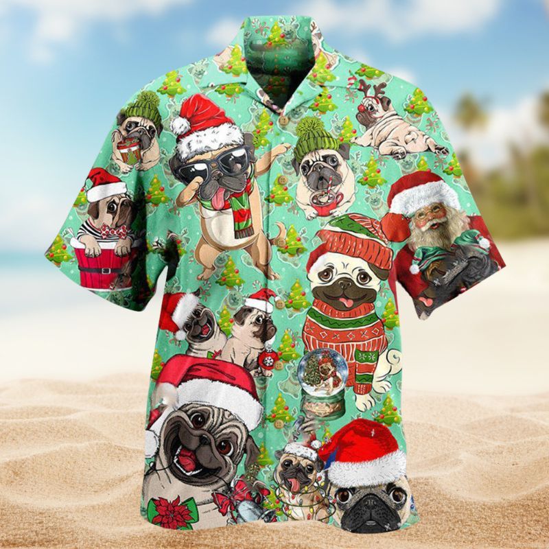 Merry Pugmas Edition – Hawaiian Shirt