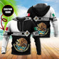 Mexico Symbol Black White Personalized - 3D Hoodie