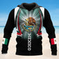 Mexico Blue Black Cool Style - 3D Hoodie2