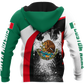 Mexico Symbol Love Mexico Personalized - 3D Hoodie2