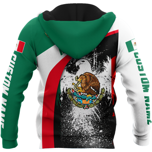 Mexico Symbol Love Mexico Personalized - 3D Hoodie2