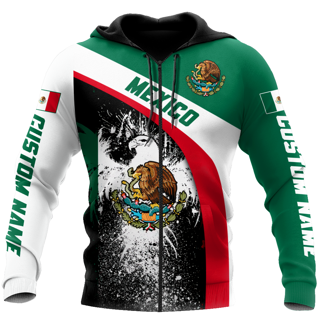 Mexico Symbol Love Mexico Personalized - 3D Hoodie3