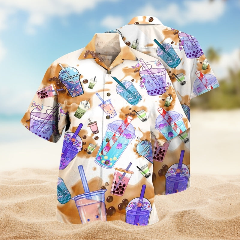 Milk Tea Love It Limited Edition – Hawaiian Shirt