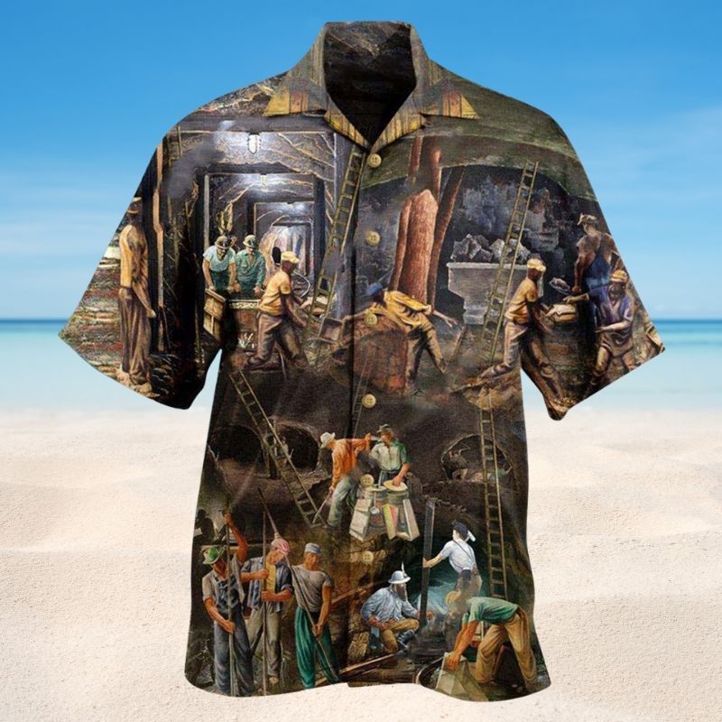 Mining For A Heart Of Gold Edition – Hawaiian Shirt