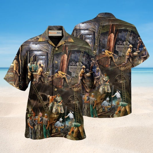 Mining For A Heart Of Gold Edition – Hawaiian Shirt