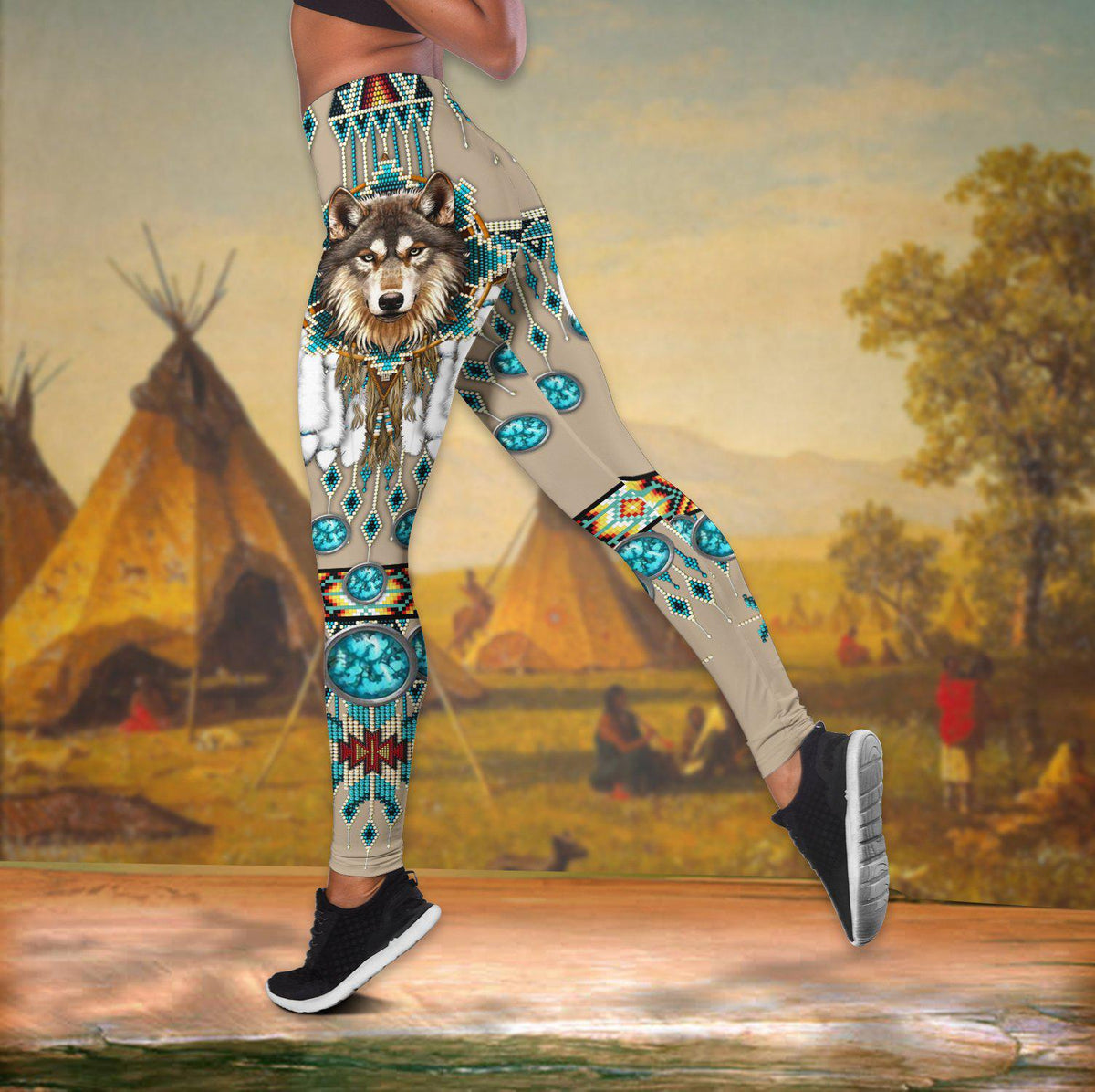 Native Wolf Dreamer Style Limited Edition – Hollow Tank Top