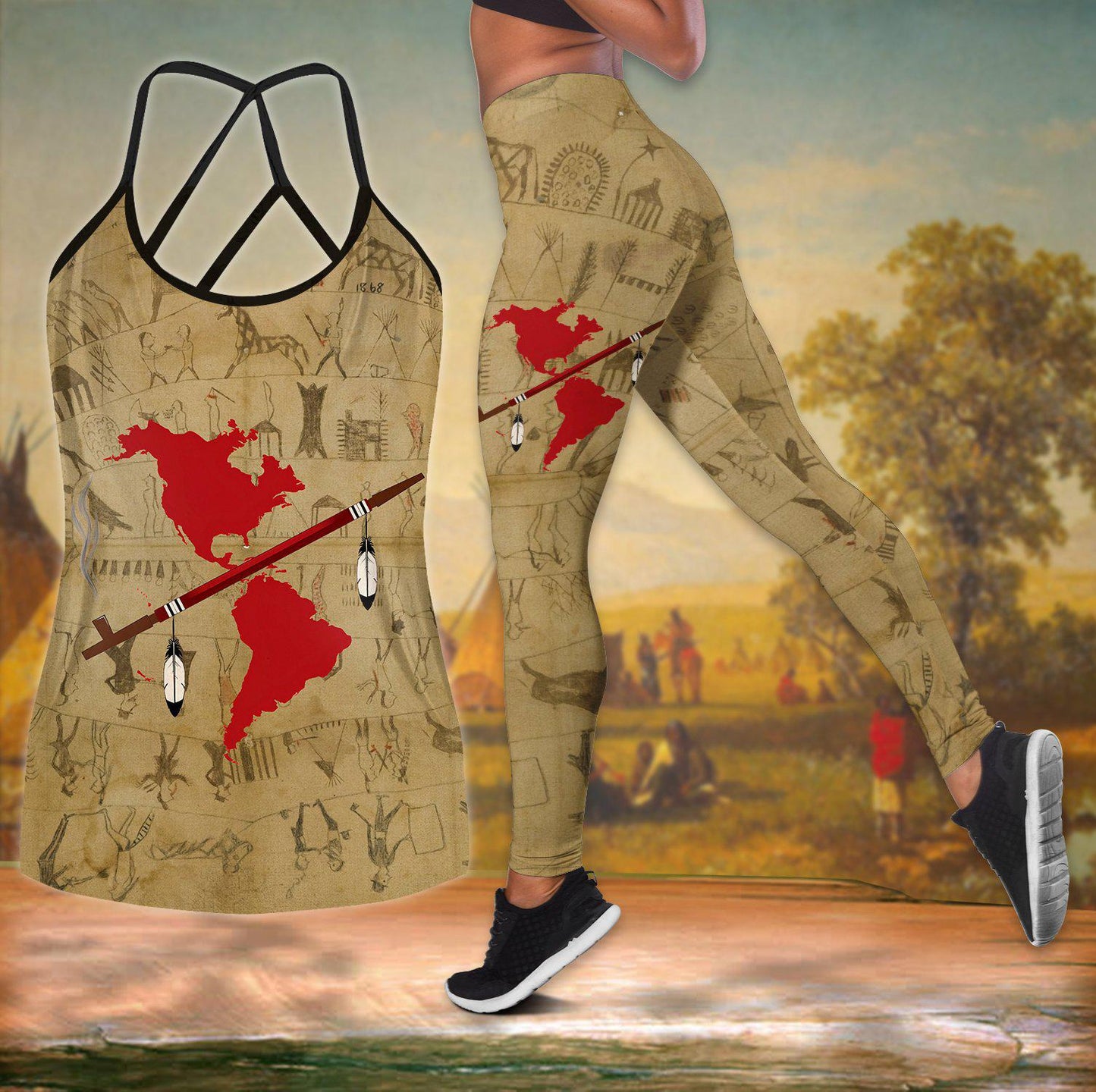 Native Map Style Limited Edition – Hollow Tank Top