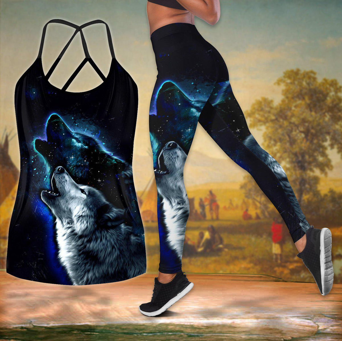 Native Wolf Moon Love Limited Edition – Hollow Tank Top