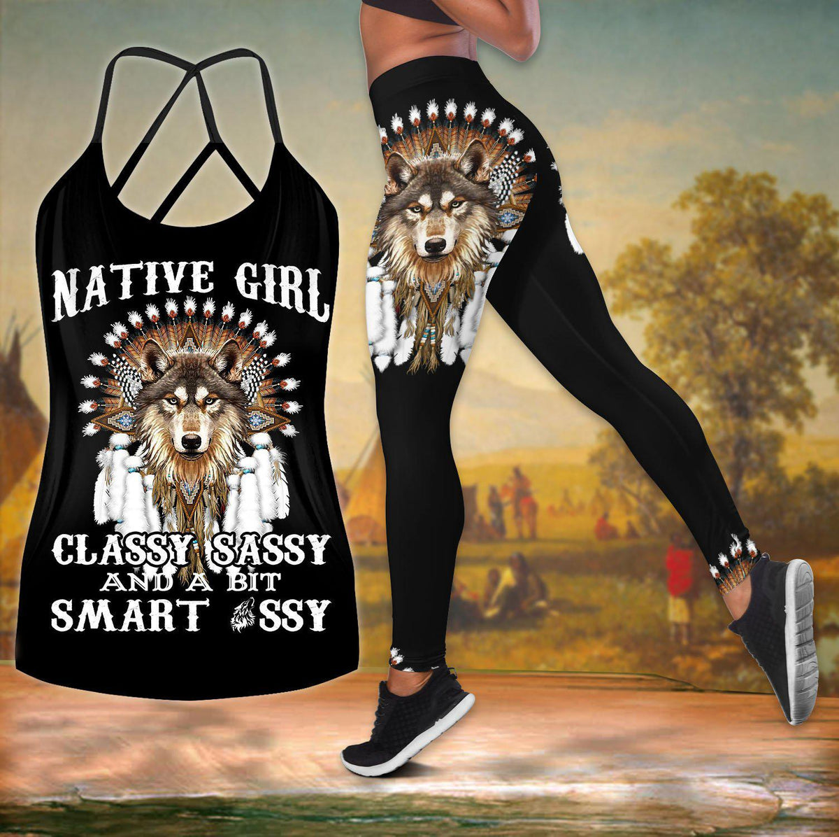 Native Girl Smart Limited Edition – Hollow Tank Top