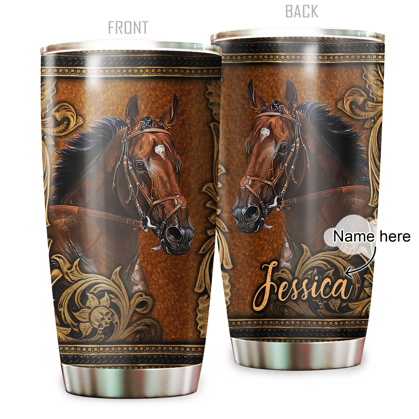 Horses Lend Us The Wings We Lack 20 Oz Tumbler