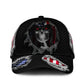 Skull American Flag Jean Torn – Classic Cap
