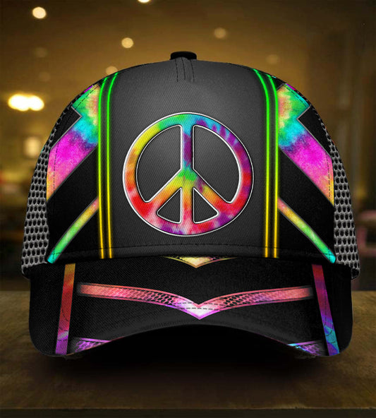 Hippie Tie Dye Pattern – Classic Cap