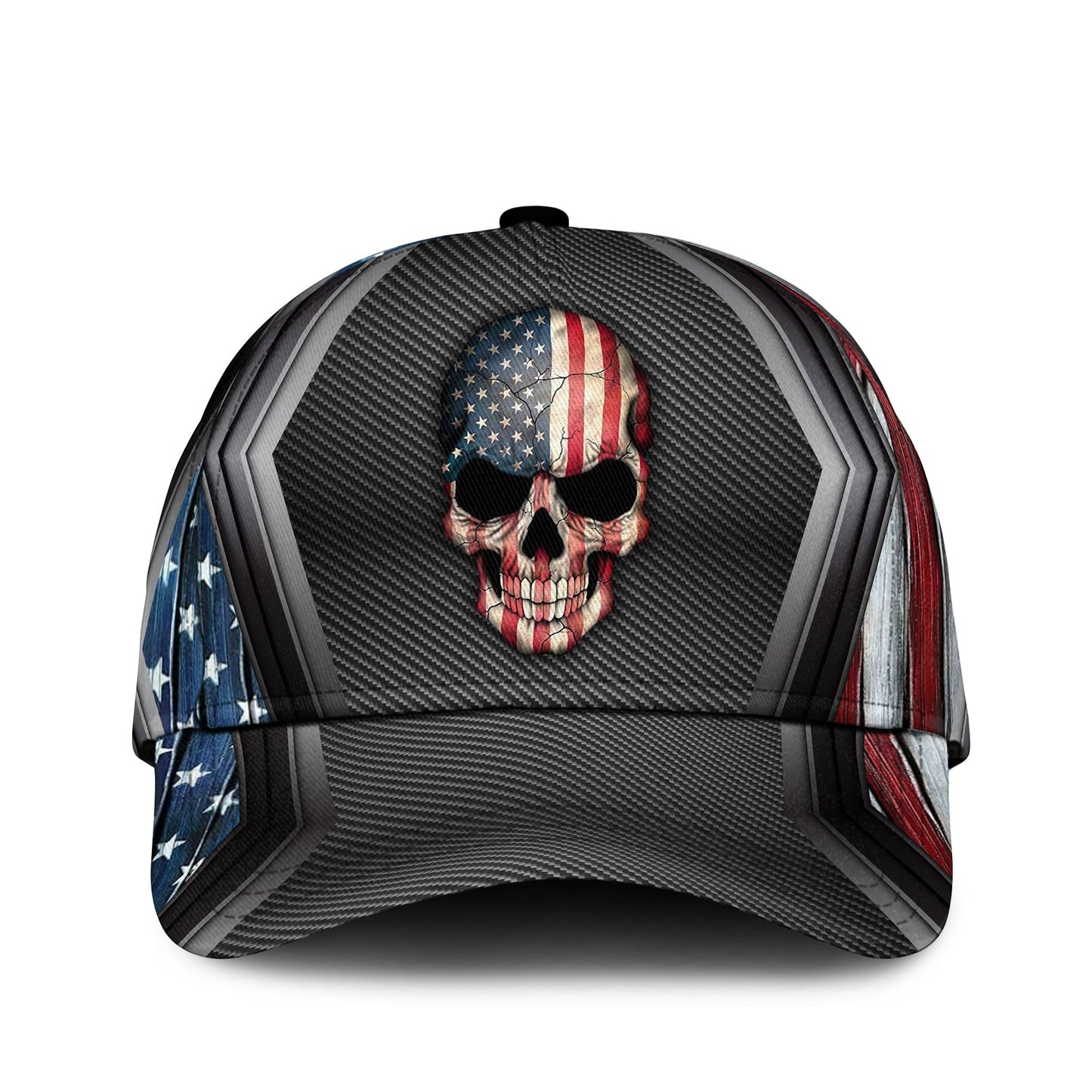 American Skull Metal Style – Classic Cap