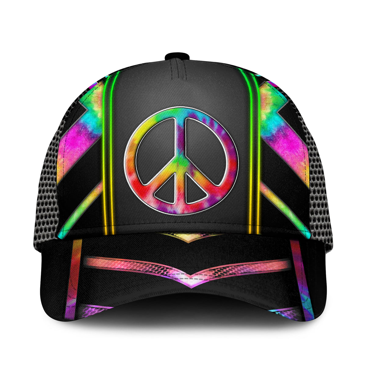 Hippie Tie Dye Pattern – Classic Cap